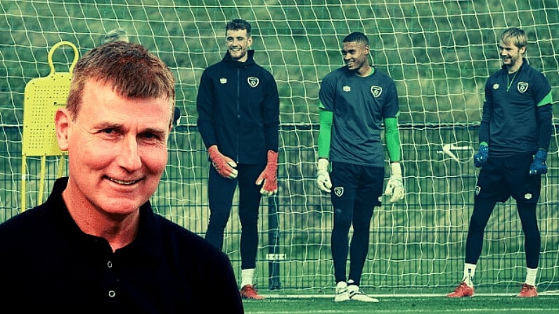 Stephen Kenny Brilliantly Explains How Each Of Ireland's Goalkeepers Offer Something Different