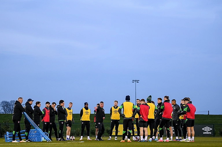 Stephen Kenny Ireland training