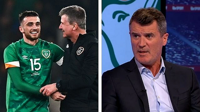 roy keane ireland celebrations lithuania