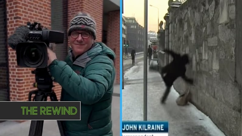 Watch: Cameraman Behind 'Man Slips On Ice' Video Talks About Viral Clip