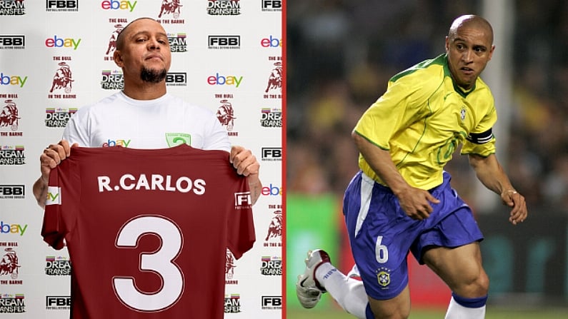 Roberto Carlos Set For Sunday League Debut After 'Dream Transfer Raffle'