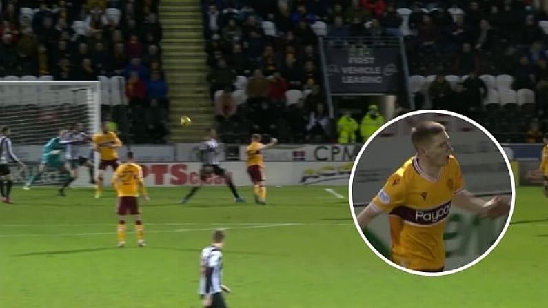 Ireland U21 Ross Tierney Made His First Motherwell Goal A Vital One