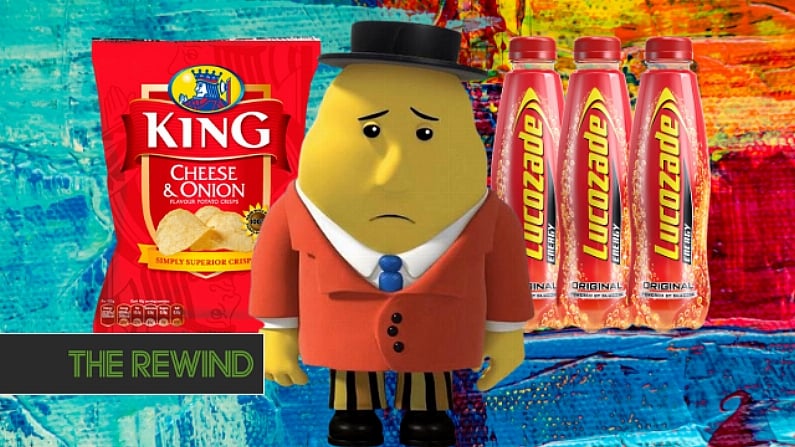 Mr Tayto appears sad as Tayto Park is undergoing a name change,