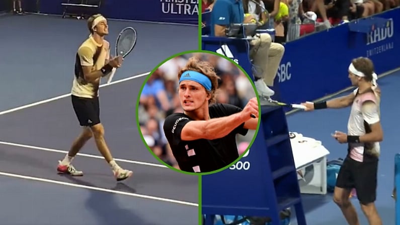 Alexander Zverev had it out with the umpire at the Mexican Open.