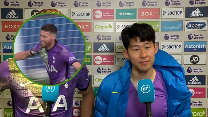 Heung-Min Son Had A Lot Of Love For Matt Doherty After Irishman's First Spurs Goal