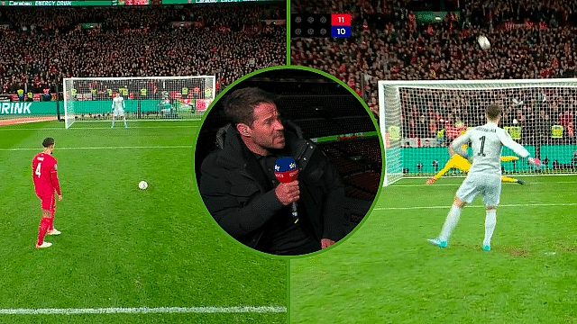 jamie redknapp kepa arrizabalaga carabao cup final