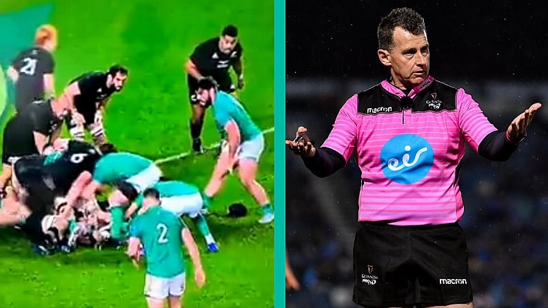 Nigel Owens Says Scott Barrett Should Have Been Sent Off