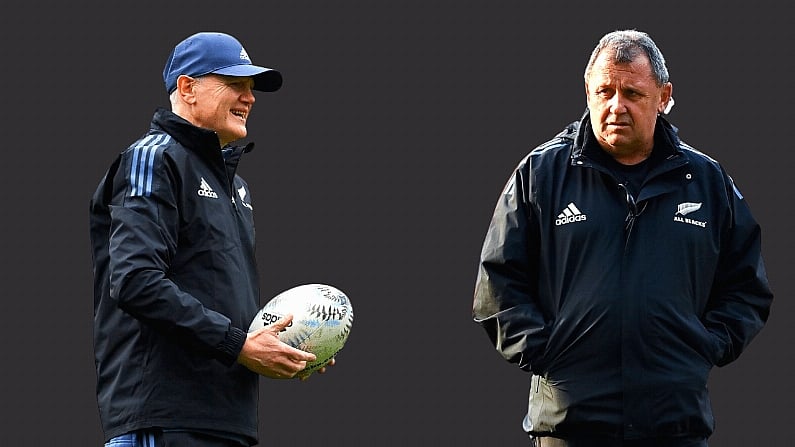 Ian Foster Explains Joe Schmidt's Role With All Blacks Moving Forward