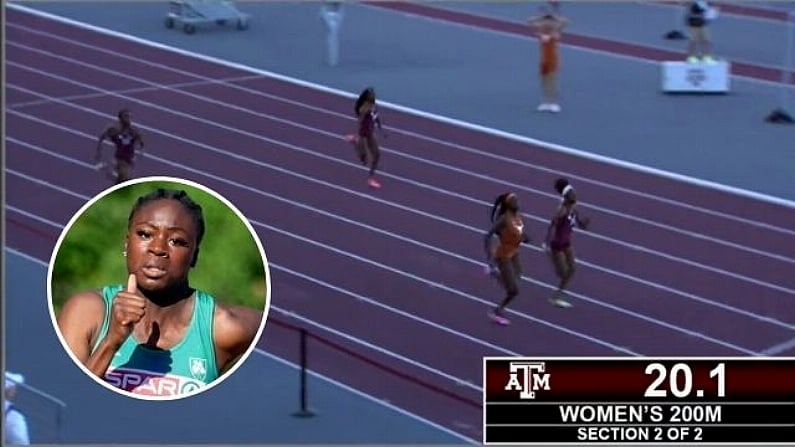 Rhasidat Adeleke Smashes Her Own Irish 200m Record