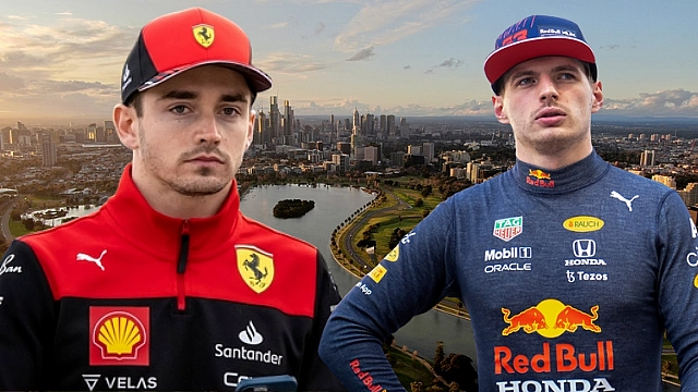 Australian Grand Prix Charles Leclerc Max Verstappen