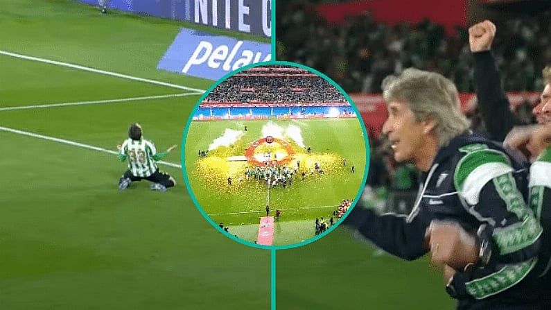 Mental Scenes As Real Betis Win Copa Del Rey Final In Dramatic Circumstances