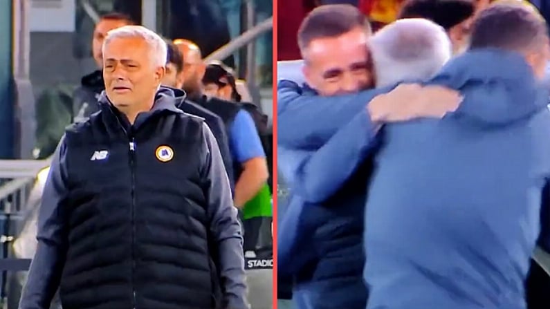 Jose Mourinho Was In Tears After Roma's Europa Conference League Semi-Final Win