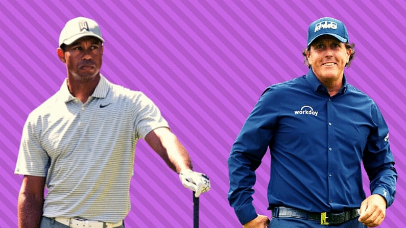 Tiger Woods Says His PGA Tour Opinion Couldn't Differ More From Phil Mickelson's