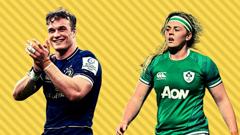 Josh Van Der Flier And Sam Monaghan Win Big At Irish Rugby Awards Ceremony