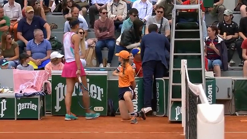 Calls For Tennis Player To Be Disqualified From French Open After Racquet Hits Child