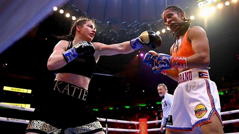 Eddie Hearn Explains Why Katie Taylor Vs Amanda Serrano Rematch Is Off