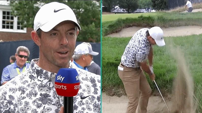 Rory McIlroy Has No Regrets After Taking Out Frustration On US Open Bunker