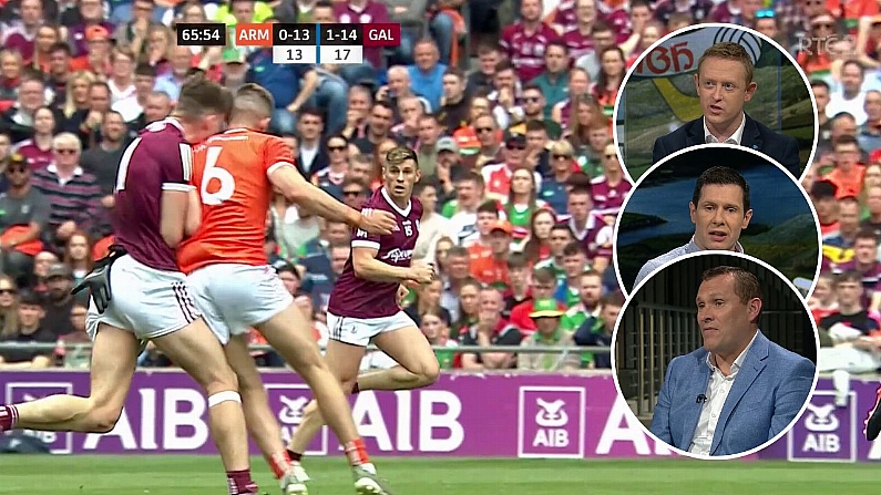 Sunday Game Pundits Unanimous On Armagh Red Card Vs Galway