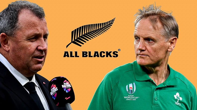 Kiwis Seem Very Upbeat About Joe Schmidt's Involvement Coaching Against Ireland