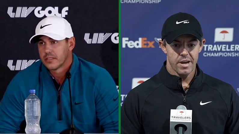 LIV Golf Defectors Koepka And DeChambeau Respond To McIlroy Callout