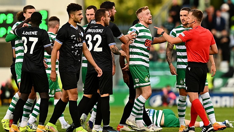 O'Neill Goal With Final Kick Gives Shamrock Rovers Crucial 3-1 Win