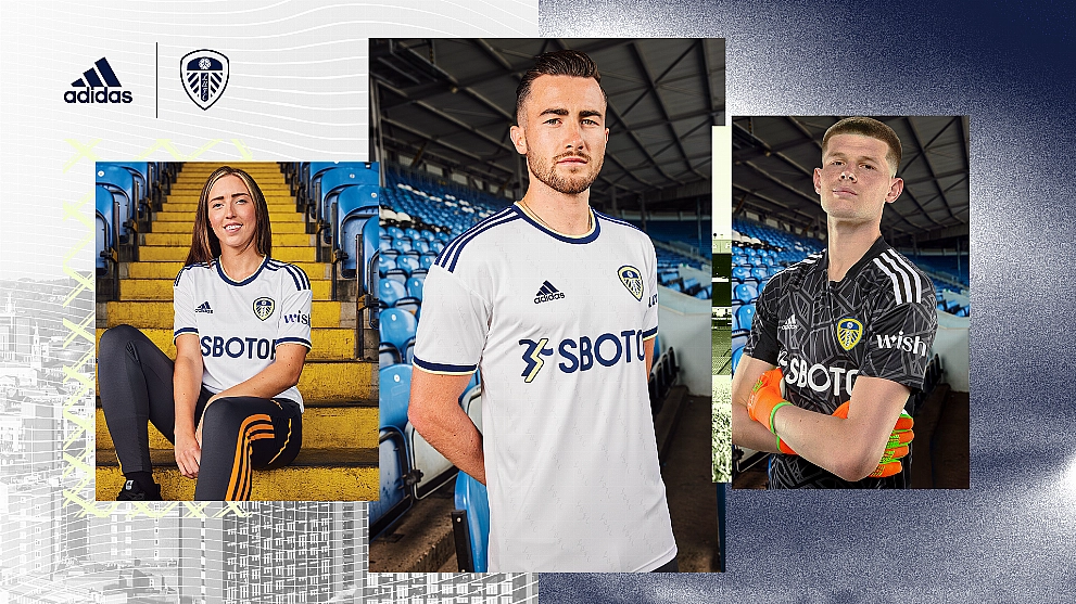 Leeds United home kit 22/23