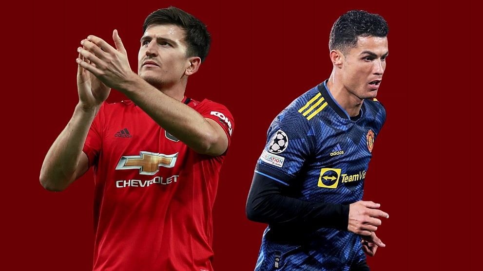 Harry Maguire Cristiano Ronaldo