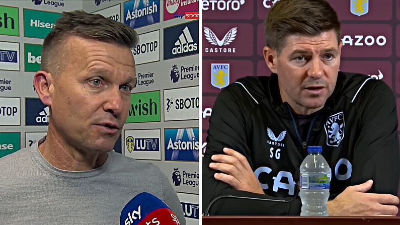 Gerrard Fires Back At Marsch Over Villa Slow Play Remark