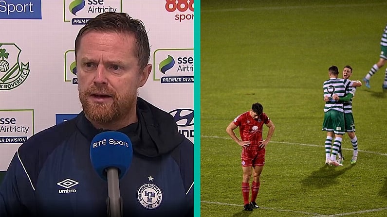 Damien Duff Gives Maddened And Inspired Interview After Manic Rovers-Shels Game