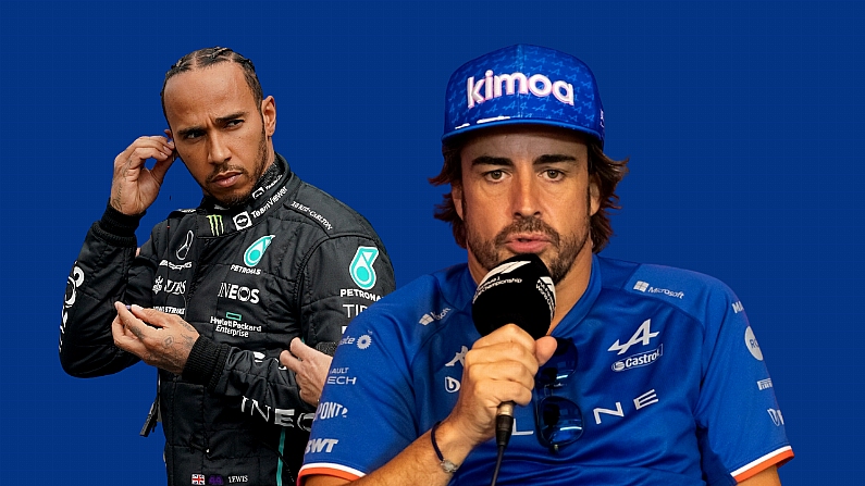 Fernando Alonso Makes Bitter Claim About Lewis Hamilton's Success