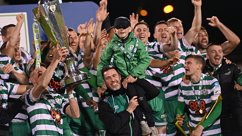 Beautiful Scenes In Tallaght As Josh Bradley Lifts The League Of Ireland Trophy