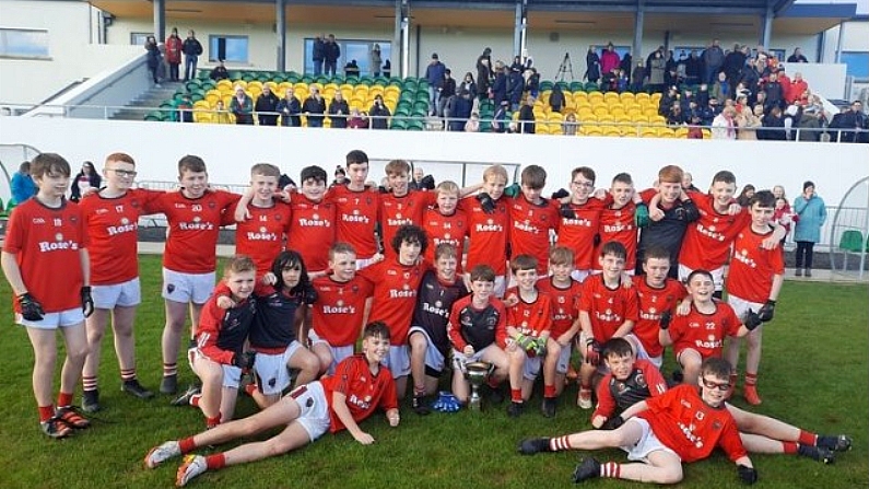 The victorious Naomh Micheal side (Picture courtest of the club's facebook page)