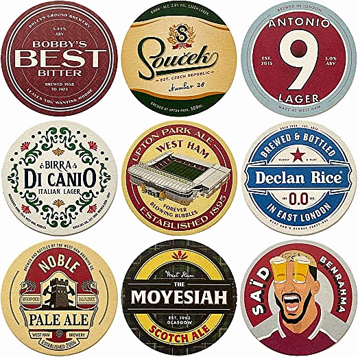 West Ham Coasters Gift