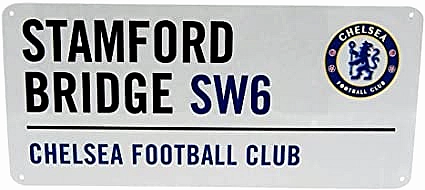 Chelsea Stamford Bridge Sign Gift