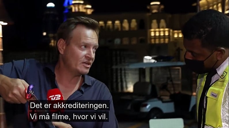 Danish TV Crew Shut Down And Threatened By Security In Qatar