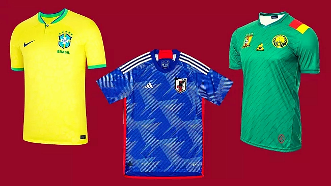 World cup jerseys ranked