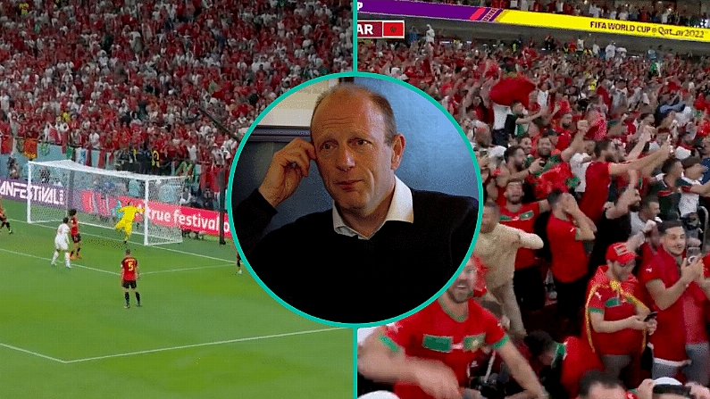 Viewers Were Blown Away By Peter Drury Commentary During Momentous Morocco Win