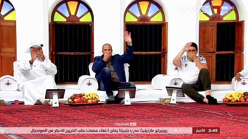 Qatari TV Presenters Criticised For Mocking Germany Protest After World Cup Exit