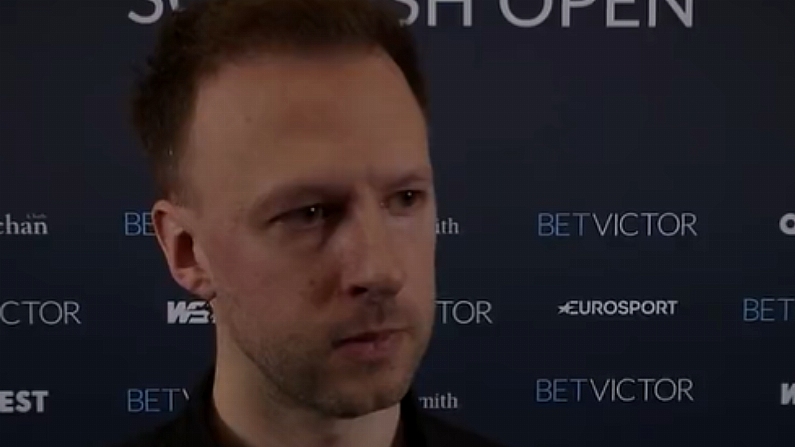 Watch: Judd Trump Gave One Of The Most Downcast Interviews Of All Time After Losing In Scottish Open