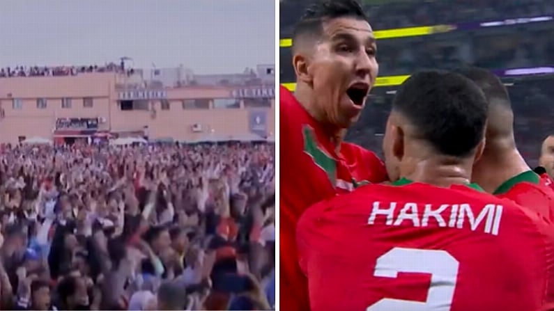 Morocco Fans Go Crazy Across The World After Historic Win Over Portugal