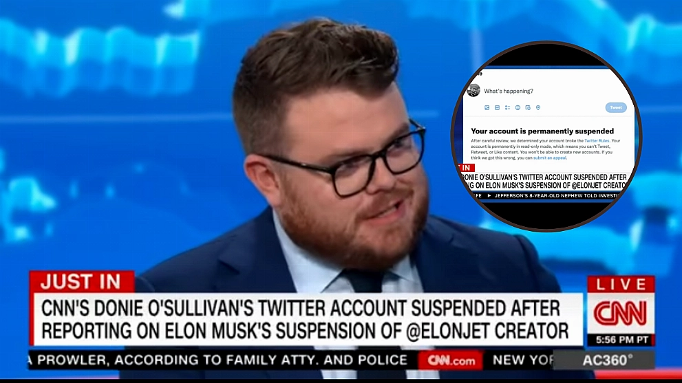 Donie O'Sullivan Elon Musk suspension