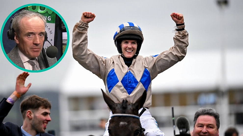 Rachael Blackmore Ruby Walsh at Cheltenham