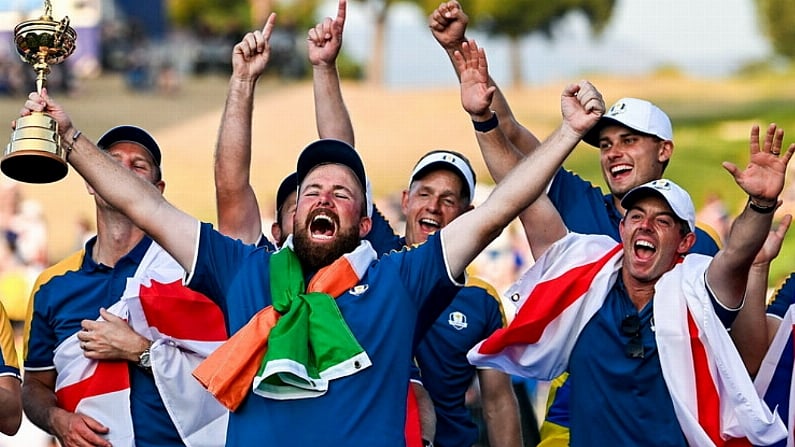 Boozy Ryder Cup Celebrations Led Rory McIlroy And Shane Lowry To Team Up Again