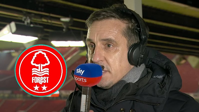 Gary Neville Slams Forest For 'Embarrassing' Complaint Over Ivan Toney Goal