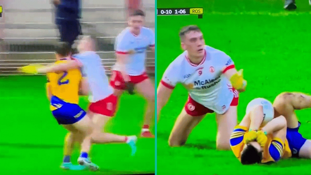 tyrone roscommon red card