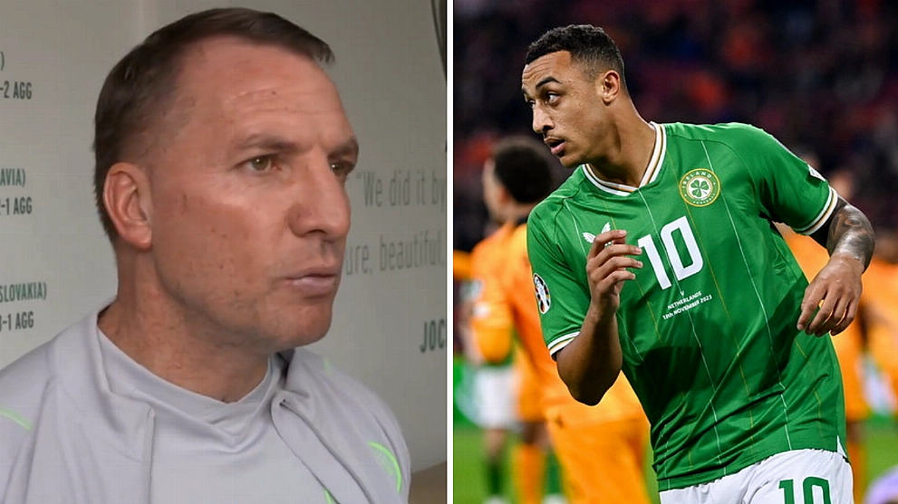 Brendan Rodgers Adam Idah Ireland Celtic