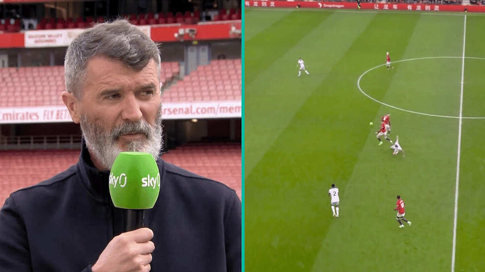 roy keane england man manchester united howler