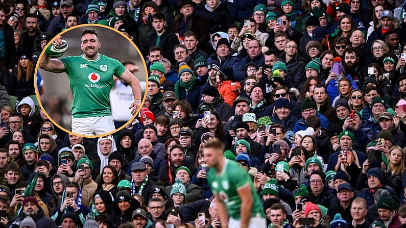 'Definitely Some Lulls In The Crowd': Ireland Rugby Players Aware Of Flat Aviva Atmosphere