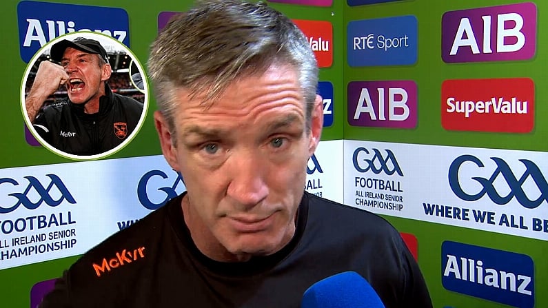 Kieran McGeeney Apologises For Cursing In Brilliant RTÉ Interview