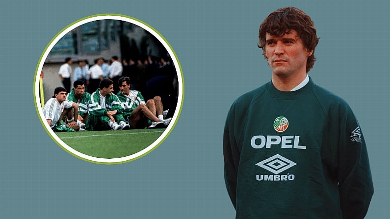 Roy Keane Recalls Ireland Teammate's Hilarious Jersey Faux Pas Before Game